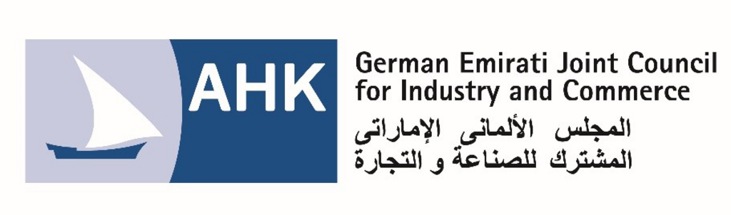 Logo of the German Emirati Joint Council for Industry and Commerce (AHK)